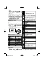 Preview for 126 page of HIKOKI DS18DA Handling Instructions Manual