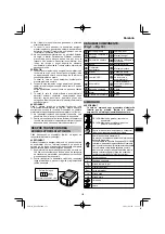 Preview for 133 page of HIKOKI DS18DA Handling Instructions Manual