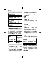 Preview for 136 page of HIKOKI DS18DA Handling Instructions Manual