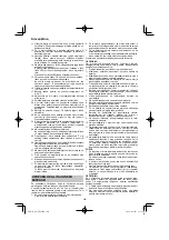 Preview for 140 page of HIKOKI DS18DA Handling Instructions Manual