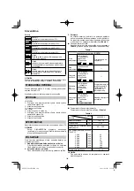 Preview for 142 page of HIKOKI DS18DA Handling Instructions Manual