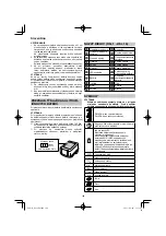 Preview for 148 page of HIKOKI DS18DA Handling Instructions Manual