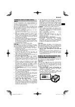 Preview for 17 page of HIKOKI DS18DE Handling Instructions Manual