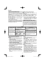 Preview for 22 page of HIKOKI DS18DE Handling Instructions Manual