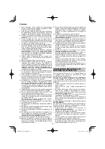 Preview for 26 page of HIKOKI DS18DE Handling Instructions Manual