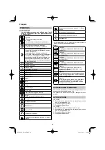 Preview for 28 page of HIKOKI DS18DE Handling Instructions Manual