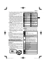 Preview for 37 page of HIKOKI DS18DE Handling Instructions Manual