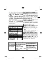 Preview for 41 page of HIKOKI DS18DE Handling Instructions Manual