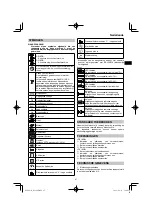 Preview for 47 page of HIKOKI DS18DE Handling Instructions Manual