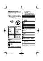 Preview for 76 page of HIKOKI DS18DE Handling Instructions Manual