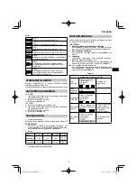 Preview for 77 page of HIKOKI DS18DE Handling Instructions Manual