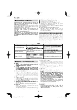 Preview for 80 page of HIKOKI DS18DE Handling Instructions Manual