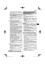 Preview for 83 page of HIKOKI DS18DE Handling Instructions Manual