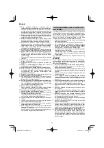 Preview for 84 page of HIKOKI DS18DE Handling Instructions Manual