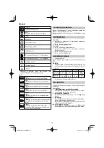 Preview for 86 page of HIKOKI DS18DE Handling Instructions Manual