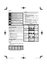 Preview for 104 page of HIKOKI DS18DE Handling Instructions Manual