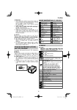 Preview for 143 page of HIKOKI DS18DE Handling Instructions Manual