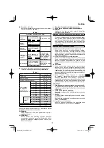 Preview for 145 page of HIKOKI DS18DE Handling Instructions Manual