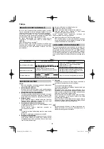 Preview for 156 page of HIKOKI DS18DE Handling Instructions Manual