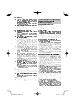 Preview for 168 page of HIKOKI DS18DE Handling Instructions Manual