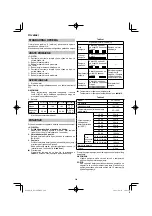 Preview for 208 page of HIKOKI DS18DE Handling Instructions Manual