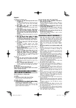 Preview for 6 page of HIKOKI DS18DF Handling Instructions Manual