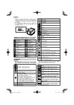 Preview for 8 page of HIKOKI DS18DF Handling Instructions Manual