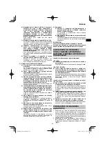 Preview for 29 page of HIKOKI DS18DF Handling Instructions Manual