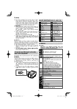 Preview for 116 page of HIKOKI DS18DF Handling Instructions Manual