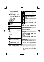 Preview for 132 page of HIKOKI DS18DF Handling Instructions Manual