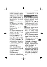 Preview for 145 page of HIKOKI DS18DF Handling Instructions Manual