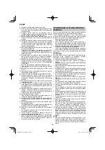 Preview for 160 page of HIKOKI DS18DF Handling Instructions Manual