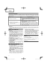 Preview for 16 page of HIKOKI EC 1433H Handling Instructions Manual