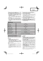 Preview for 31 page of HIKOKI EC 1433H Handling Instructions Manual