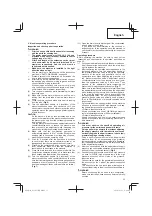 Preview for 33 page of HIKOKI EC 1433H Handling Instructions Manual