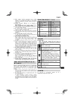 Preview for 85 page of HIKOKI ET 36A Handling Instructions Manual