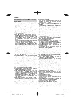 Preview for 88 page of HIKOKI ET 36A Handling Instructions Manual