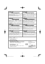 Предварительный просмотр 98 страницы HIKOKI ET 36A Handling Instructions Manual