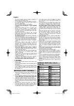 Preview for 8 page of HIKOKI G 13VE2 Handling Instructions Manual