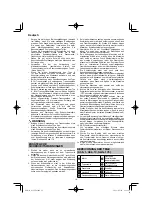 Preview for 16 page of HIKOKI G 13VE2 Handling Instructions Manual