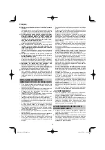 Предварительный просмотр 24 страницы HIKOKI G 13VE2 Handling Instructions Manual