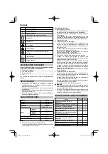 Предварительный просмотр 26 страницы HIKOKI G 13VE2 Handling Instructions Manual