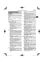 Предварительный просмотр 29 страницы HIKOKI G 13VE2 Handling Instructions Manual