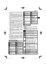 Предварительный просмотр 33 страницы HIKOKI G 13VE2 Handling Instructions Manual