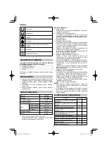 Предварительный просмотр 34 страницы HIKOKI G 13VE2 Handling Instructions Manual