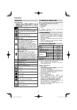 Предварительный просмотр 42 страницы HIKOKI G 13VE2 Handling Instructions Manual