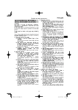 Предварительный просмотр 53 страницы HIKOKI G 13VE2 Handling Instructions Manual