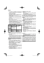 Предварительный просмотр 74 страницы HIKOKI G 13VE2 Handling Instructions Manual