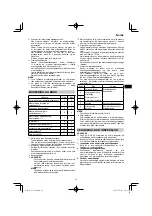 Предварительный просмотр 81 страницы HIKOKI G 13VE2 Handling Instructions Manual