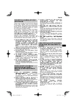 Предварительный просмотр 85 страницы HIKOKI G 13VE2 Handling Instructions Manual